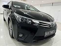 Toyota Corolla Altis 1.6L CVT Elegance LED Keyless 2015 Black